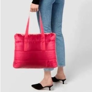Carolina Herrera Good Girl Quilted Puffer Tote